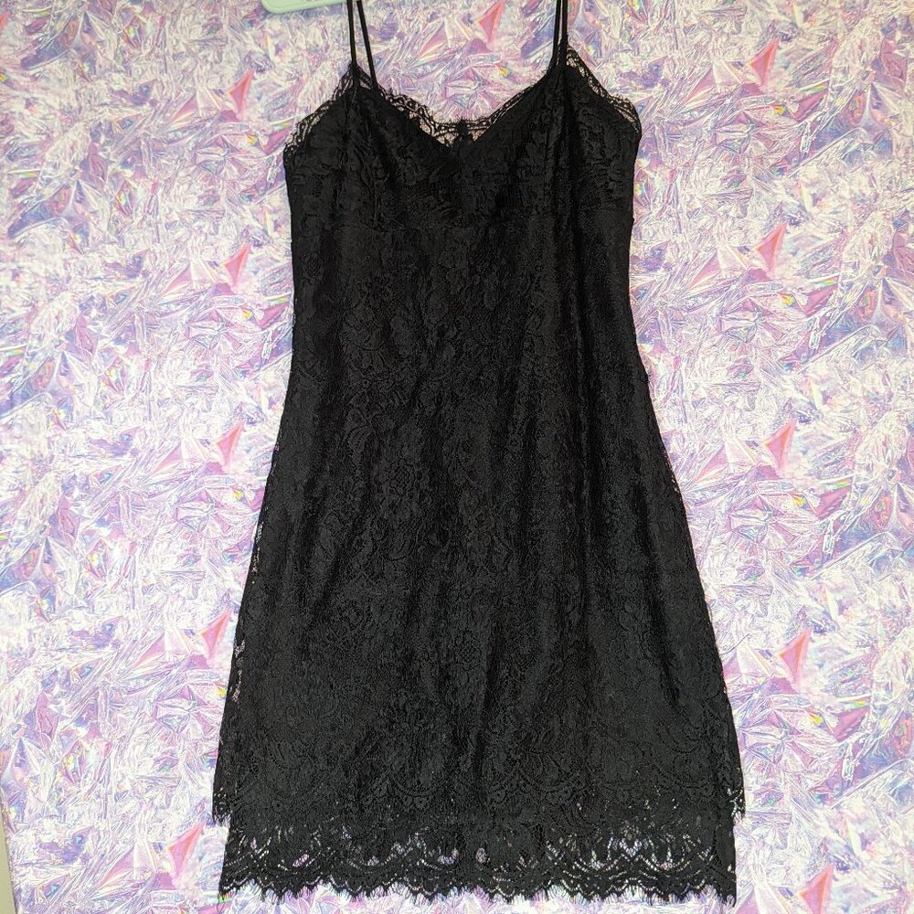 Charlotte Russe Lace Bodycon Dress NWT Size L